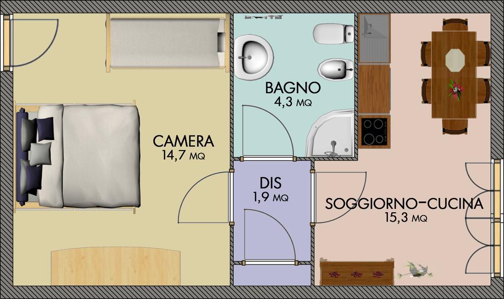 Ecoday Apartment
